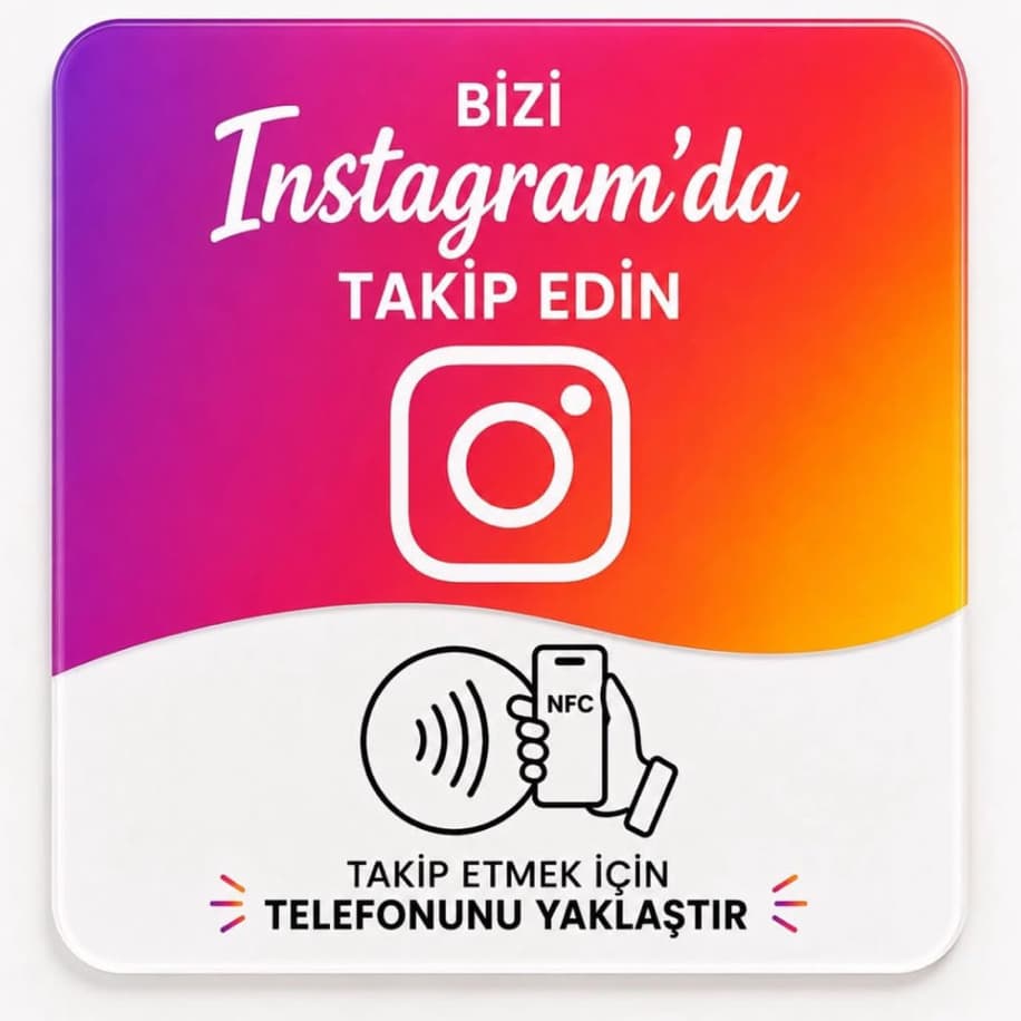 Instagram Takip NFC